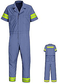 Red Kap Enhanced Visibility Short Sleeve Speedsuit