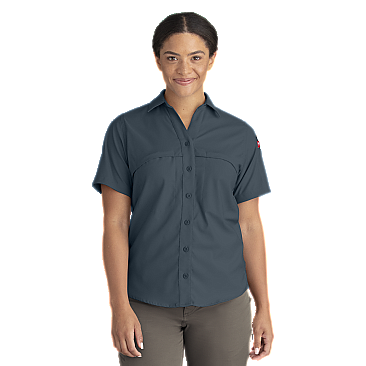 Women's Cooling Short Sleeve Work Shirt