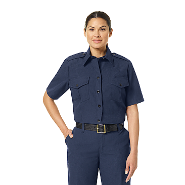 Workrite Women's Fire Chief Shirt - Midnight Navy
