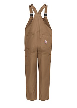 Bulwark Flame Resistant Excel-FR™ ComforTouch™ Duck Unlined Bib Overall