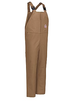 Bulwark Flame Resistant Excel-FR™ ComforTouch™ Duck Unlined Bib Overall