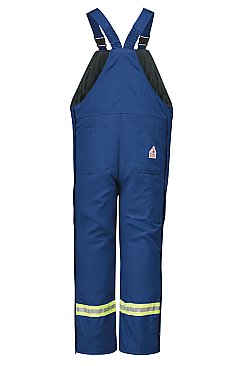 Bulwark Men's Lightweight Nomex FR Water Repellent Deluxe Insulated Bib Overall