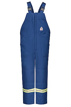 Bulwark Men's Lightweight Nomex FR Water Repellent Deluxe Insulated Bib Overall