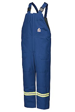 Bulwark Men's Lightweight Nomex FR Water Repellent Deluxe Insulated Bib Overall
