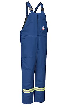 Bulwark Men's Lightweight Nomex FR Water Repellent Deluxe Insulated Bib Overall