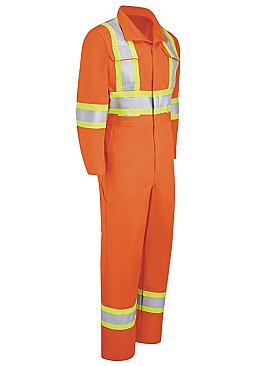 Premium Coverall with 4" Reflective Trim