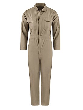 Bulwark Women's NOMEX® IIIA 4.5 oz Flame Resistant Deluxe Coverall