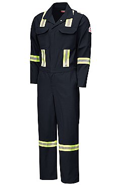 Men's Midweight Nomex FR Premium Coverall with Reflective Trim