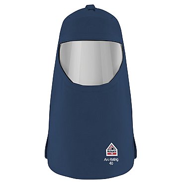 Bulwark 40 CAL/CM² Flame Resistant Hood with Protective Shield