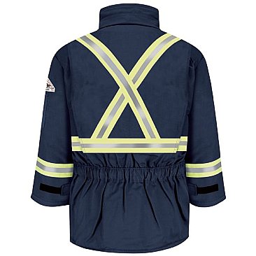 Men's Heavyweight Excel FR ® ComforTouch ® Insulated Deluxe Parka with Reflective Trim