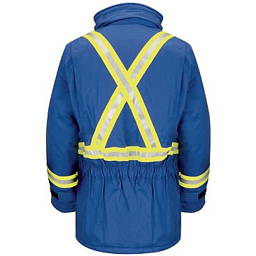 Men's Heavyweight Excel FR ® ComforTouch ® Insulated Deluxe Parka with Reflective Trim