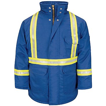 Men's Heavyweight Excel FR ® ComforTouch ® Insulated Deluxe Parka with Reflective Trim