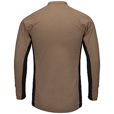 Bulwark Flame Resistant Two-Tone Long Sleeve Base Layer Shirt