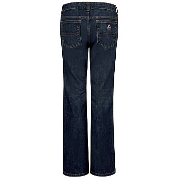 Bulwark Flame Resistant Women's Straight Fit Jean with Stretch