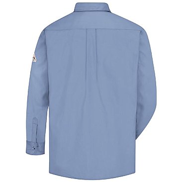 Bulwark Flame Resistant Excel-FR™ 5.25oz Button Front Dress Uniform Shirt