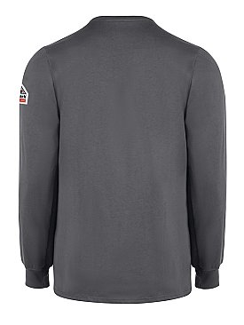 Bulwark Flame Resistant Excel-FR™ Long Sleeve Tagless Henley Shirt