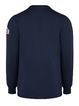 Bulwark Flame Resistant Excel-FR™ Long Sleeve Tagless Henley Shirt