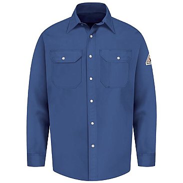 Bulwark EXCEL-FR™ Flame Resistant Snap Front Deluxe Shirt