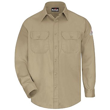 Bulwark Flame Resistant Excel-FR™ 6oz. ComforTouch™ Dress Uniform Shirt