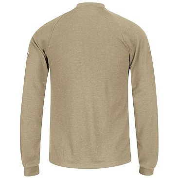 Bulwark Flame Resistant Cool Touch®2 Long Sleeve Henley Shirt