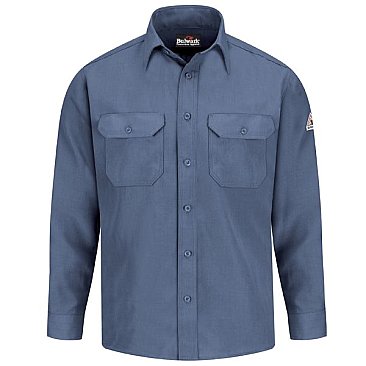 Bulwark Nomex® IIIA Flame Resistant 4.5 OZ. Button Front Deluxe Shirt