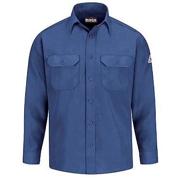 Bulwark Nomex® IIIA Flame Resistant 4.5 OZ. Button Front Deluxe Shirt