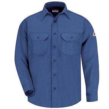 Bulwark Nomex® IIIA Flame Resistant 6 oz. Button Front Deluxe Shirt