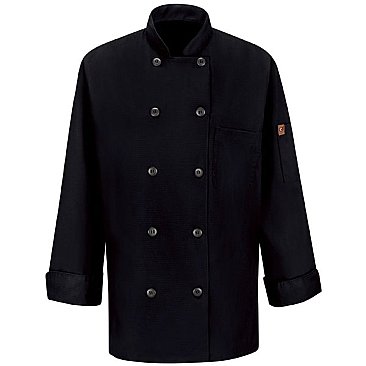 Women's Chef Coat with OilBlok + MIMIX®