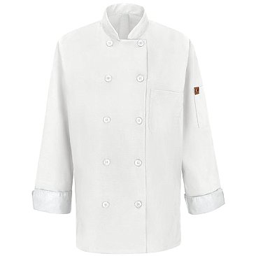 Women's Chef Coat with OilBlok + MIMIX®