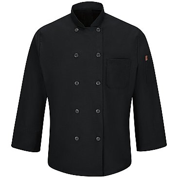 Men's Chef Coat with OilBlok + MIMIX®