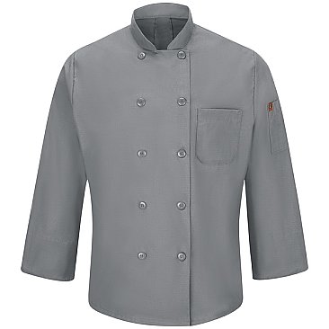 Men's Chef Coat with OilBlok + MIMIX®