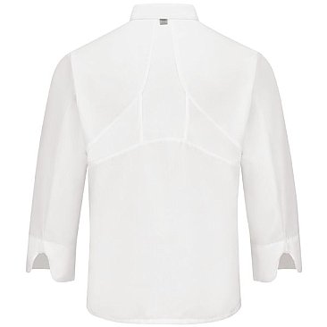 Men's Ten Knot Button Chef Coat with OilBlok + MIMIX®