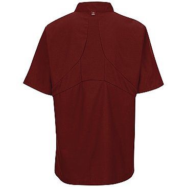 Women's Short Sleeve Chef Coat with OilBlok + MIMIX®