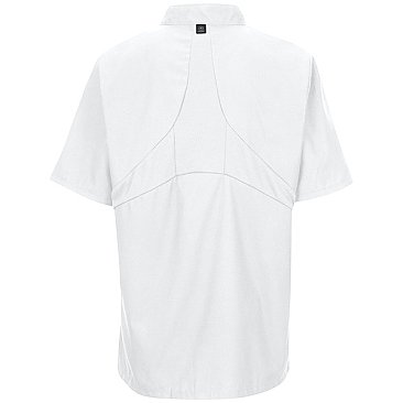 Women's Short Sleeve Chef Coat with OilBlok + MIMIX®