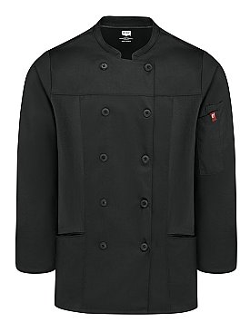 Red Kap Women's Deluxe Airflow Chef Coat