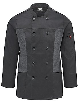 Red Kap Women's Deluxe Airflow Chef Coat