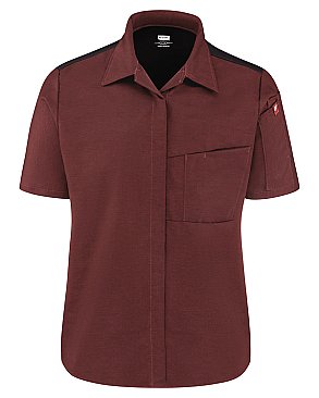 Red Kap Women's Airflow Cook Shirt with OilBlok