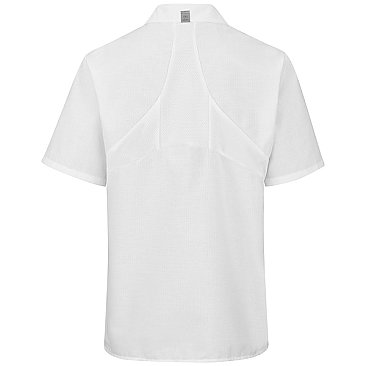 Red Kap Women's Short Sleeve Cook Shirt with OilBlok + MIMIX ®