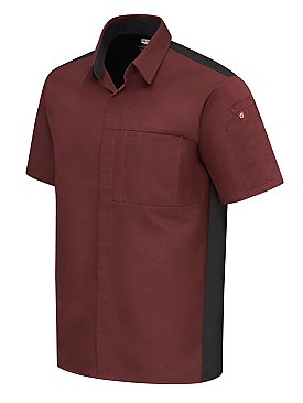 Mens Airflow Cook Shirt with OilBlok