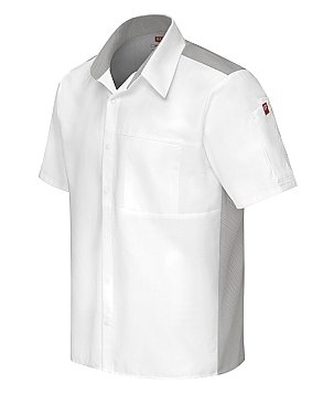 Mens Airflow Cook Shirt with OilBlok