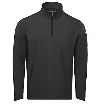Red Kap Men's Performance Quarter Zip Cadet Collar Pullover