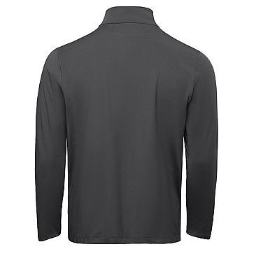 Red Kap Men's Performance Quarter Zip Cadet Collar Pullover
