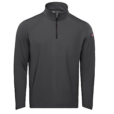 Red Kap Men's Performance Quarter Zip Cadet Collar Pullover