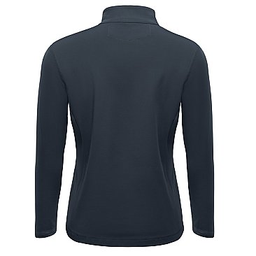 Red Kap Women's Performance Quarter Zip Cadet Collar Pullover