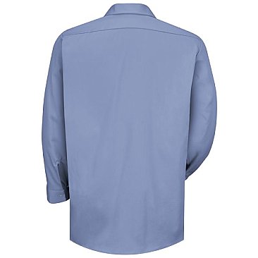 Red Kap Men's 100% Cotton Specialized Pocketless Shirt - Extended/Non Stock Sizes [ clone ]