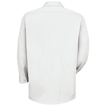 Red Kap Men's 100% Cotton Specialized Pocketless Shirt - Extended/Non Stock Sizes [ clone ]