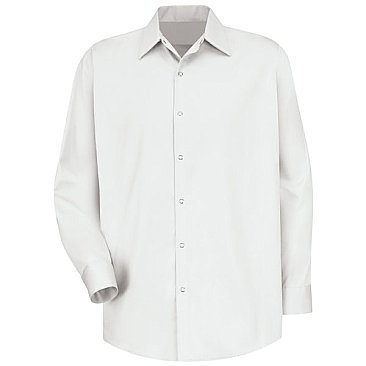 Red Kap Men's 100% Cotton Specialized Pocketless Shirt - Extended/Non Stock Sizes [ clone ]