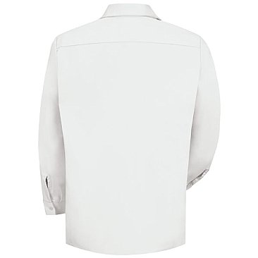 Red Kap Men's Wrinkle Resistant Long Sleeve Cotton Shirt