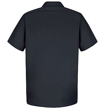 Red Kap Men's Wrinkle Resistant Short Sleeve Work Shirt