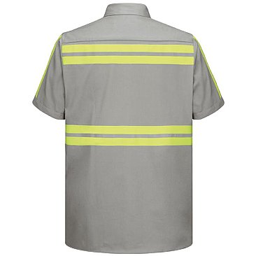 Red Kap Enhanced Visibility Cotton Work Shirt